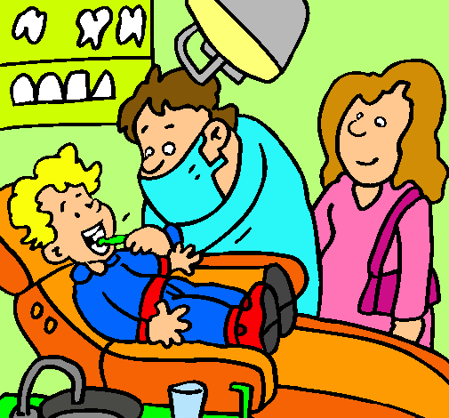 Nen en el dentista