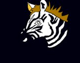 Dibuix Zebra II pintat per nerea