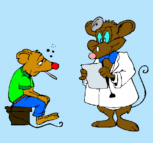 Doctor i pacient ratolí