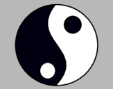 Dibuix Yin i yang pintat per AINHOA