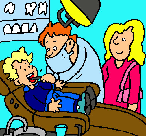 Nen en el dentista