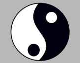 Dibuix Yin i yang pintat per marina fuertes