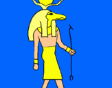 Dibuix Sobek II pintat per joan