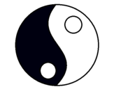 Dibuix Yin i yang pintat per miquel prats