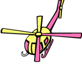 Dibuix Helicòpter V pintat per mireia
