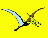 Dibuix Pterodàctil pintat per QUIM