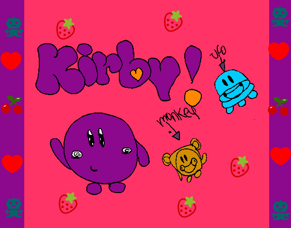 Dibuix Kirby 4 pintat per Ruth