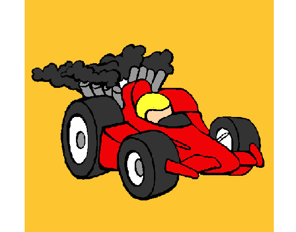 Dibuix Cotxe de Fórmula 1 pintat per GustavoVB