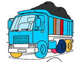 Dibuix Camió de càrrega pintat per francisco