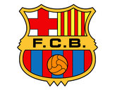 Dibuix Escut del F.C. Barcelona pintat per Ona1012
