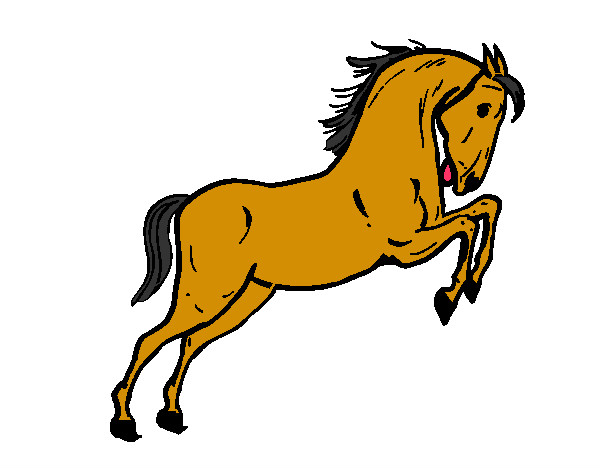 Cavall saltant 