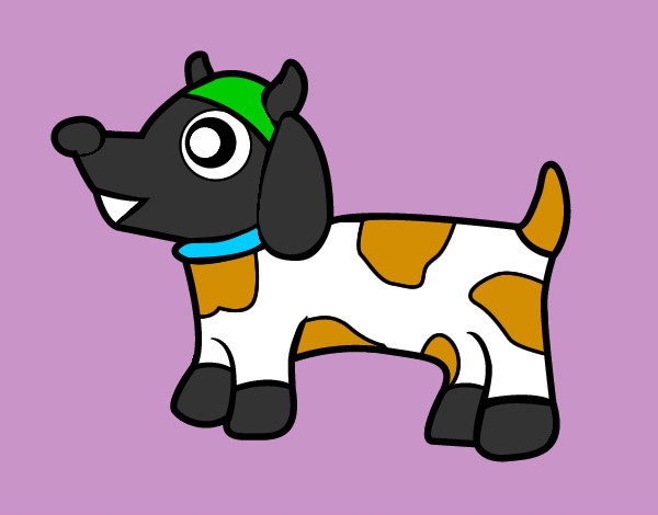 Dibuix Gos-vaca pintat per Judelia