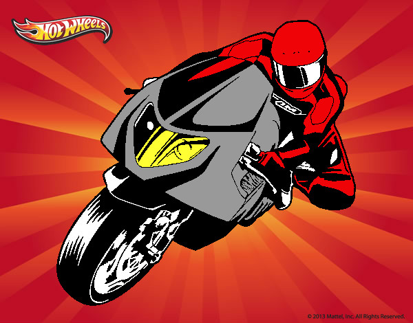 Dibuix Hot Wheels Ducati 1098R pintat per aleix92004