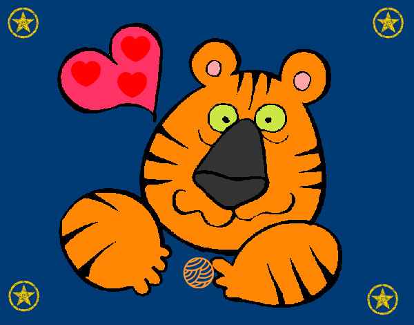 Tigre boig d'amor