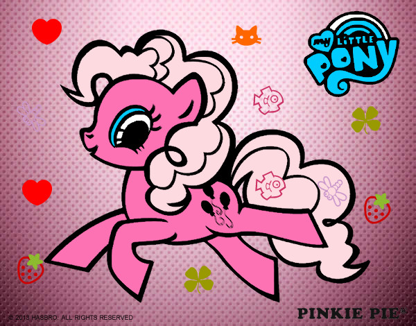 Dibuix Pinkie Pie pintat per nikname