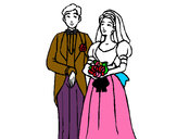Dibuix Marit i dona III pintat per Irene31