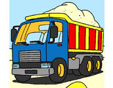 Dibuix Camió de càrrega pintat per apc2010