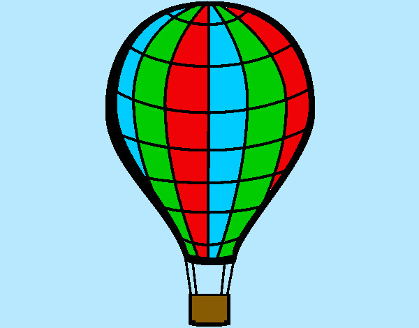 Dibuix Globus aerostàtic pintat per apc2010