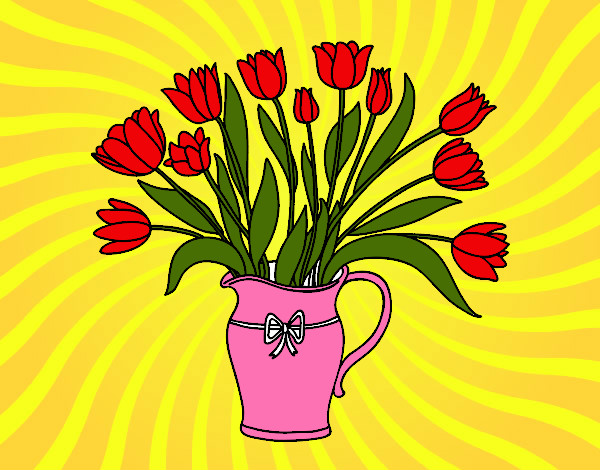 Gerro de tulipes