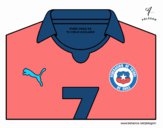 Dibuix Samarreta del mundial de futbol 2014 de Xile pintat per winnie