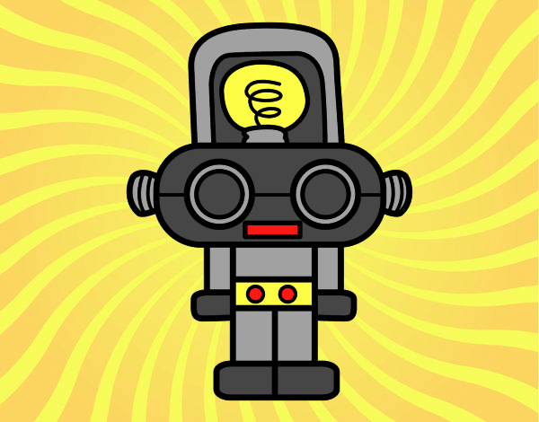 Robot amb llum