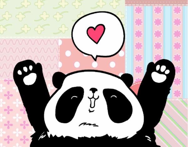 Panda enamorat