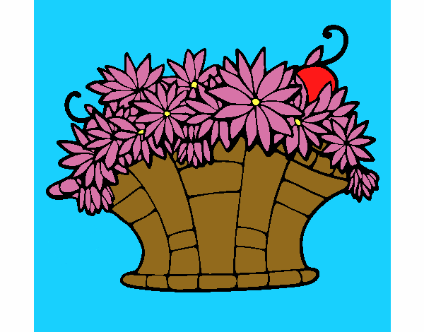 Cestell de flors 7