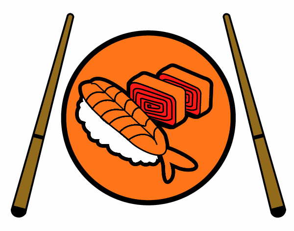 Plat de Sushi