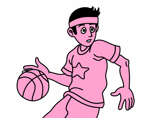 Jugador de bàsquet júnior
