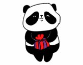 Panda amb regal