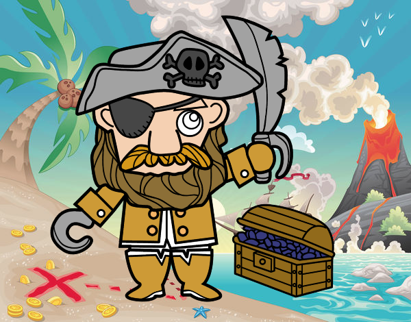 Pirata amb tresor