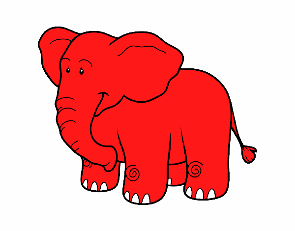 Un elefant africà