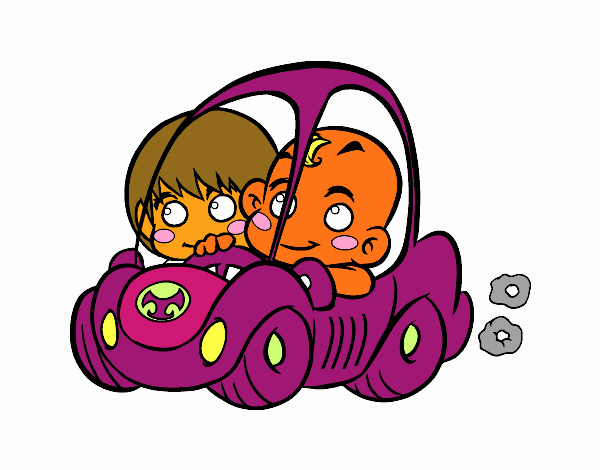 Nens conduint