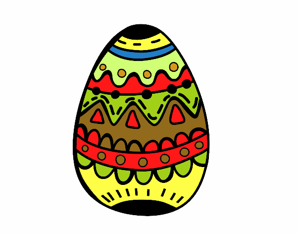 Un ou de Pasqua decorat