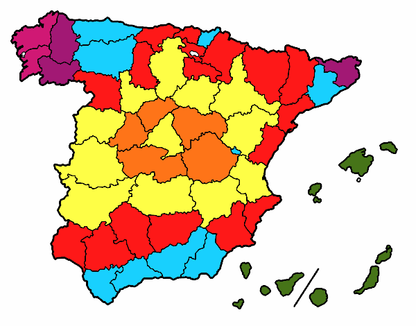 Les províncies d'Espanya