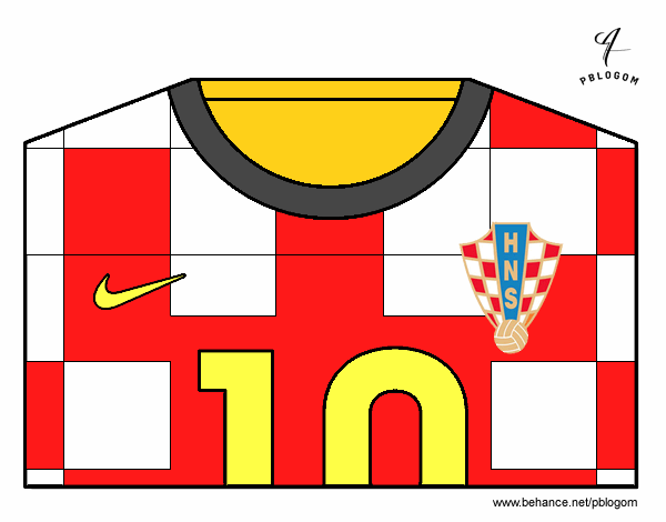 Samarreta del mundial de futbol 2014 de Croàcia