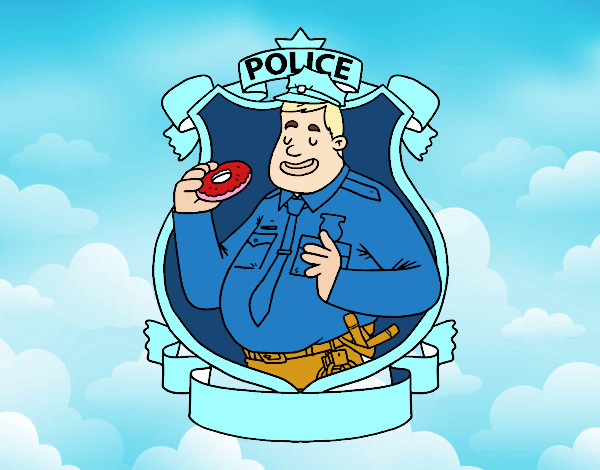 Policia amb rosquilla