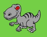 Dinosaure velociraptor