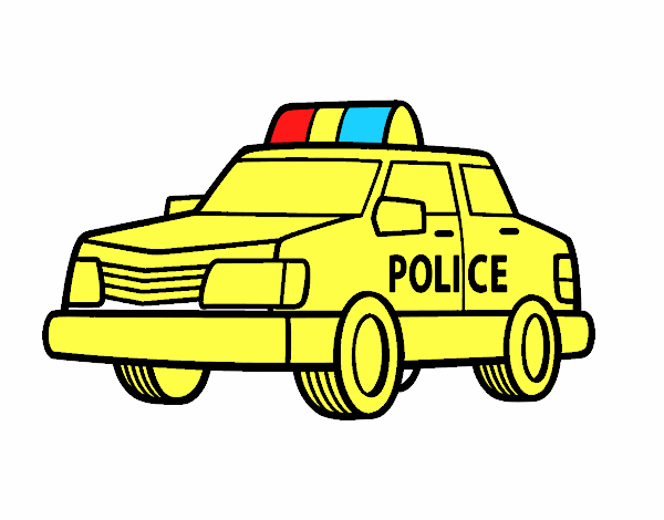 Un cotxe de policia