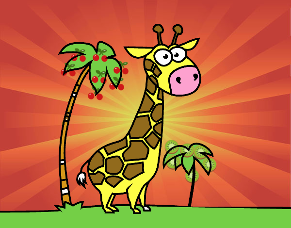 La girafa africana