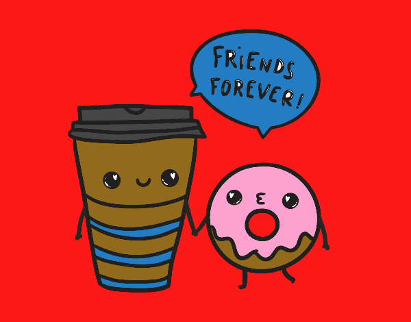 Cafè i donut