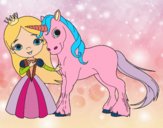 Princesa i unicorn