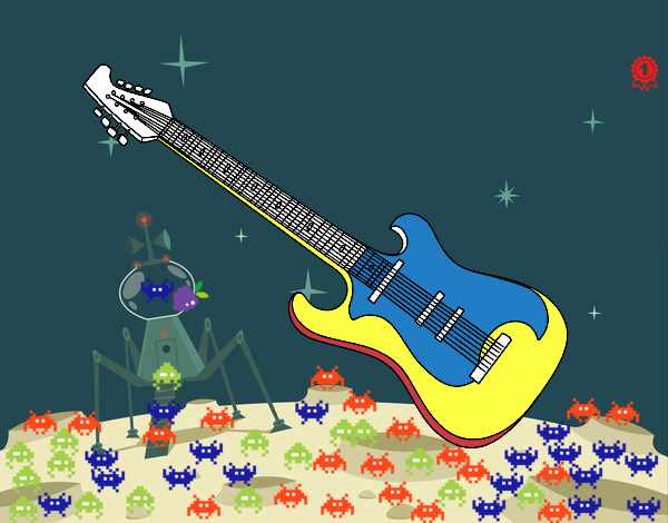 Guitarra extraterrestre