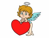 Cupido i un cor