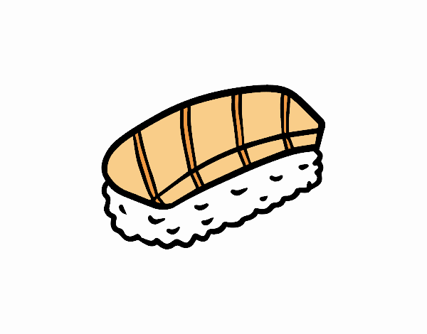 sushi de salmó