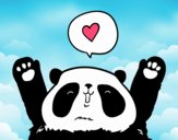Panda enamorat