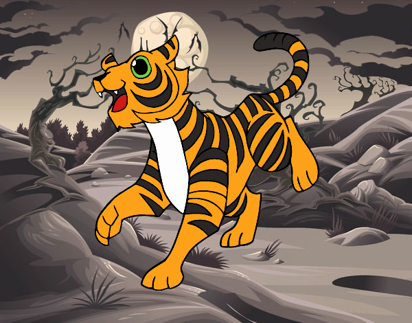 Un tigre de Bengala