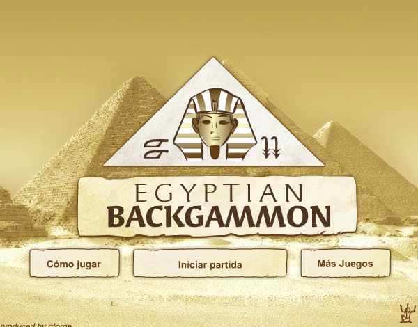 Backgammon egipci