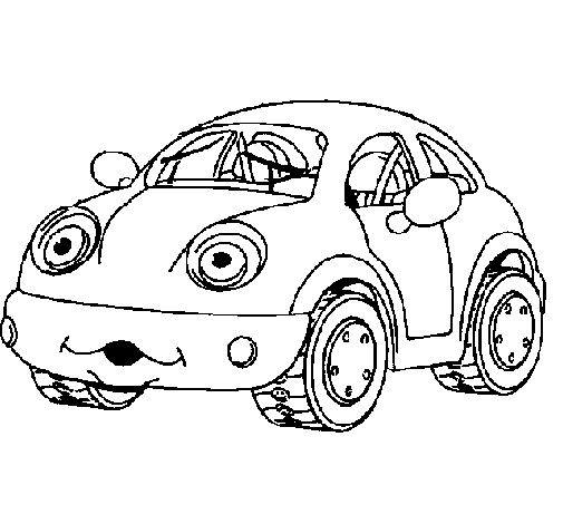 Dibuix de Herbie per Pintar on-line