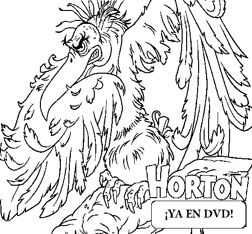 Dibuix de Horton - Vlad per Pintar on-line